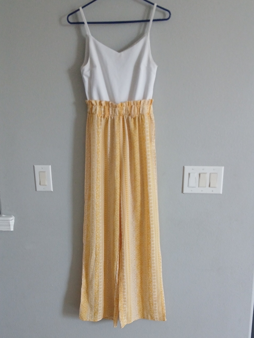 Stella Tweed Small Summer Jumper Yellow